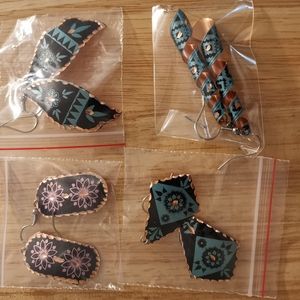 Copper earing 4 pack